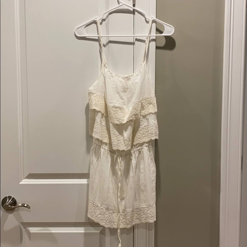 White Summer Romper